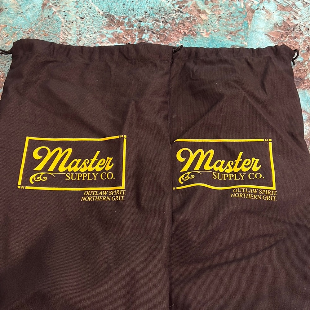 2black fabric bags